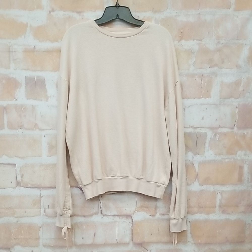 AG Adriano Goldschmied Light Pink Sweatshirt